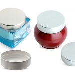 Cosmetic packaging - metal closures for glass jars and plastic containers