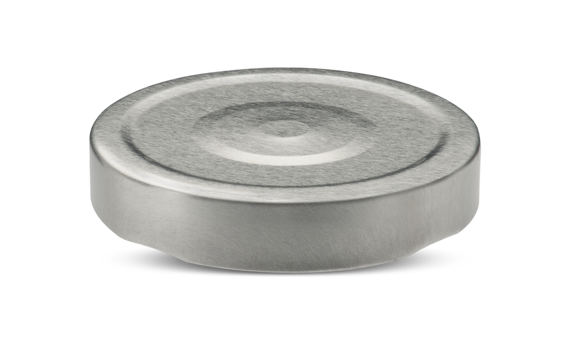 Metal closures for food and beverage twist off lug closures