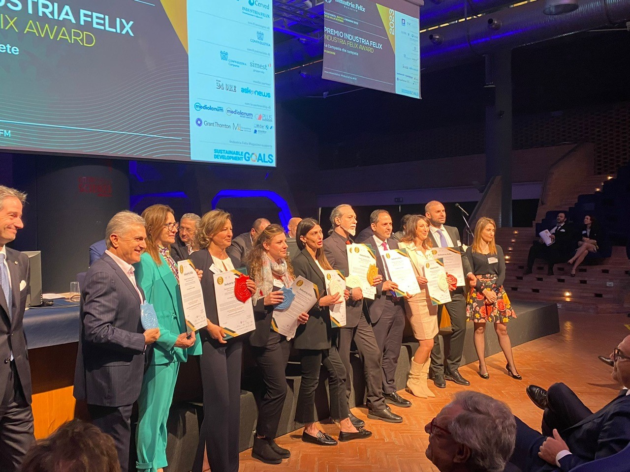 Tecnocap riceve il „Premio Industria Felix – La Campania che compete“