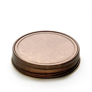 Perforated candles lids and metal closures for candles jars packaging